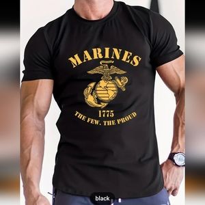 New black Marine Corps t shirt size extra Small thru 2x.  Other co…